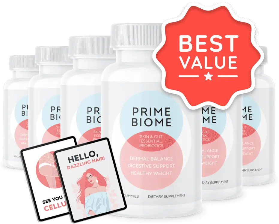 primebiome 6 bottles pack